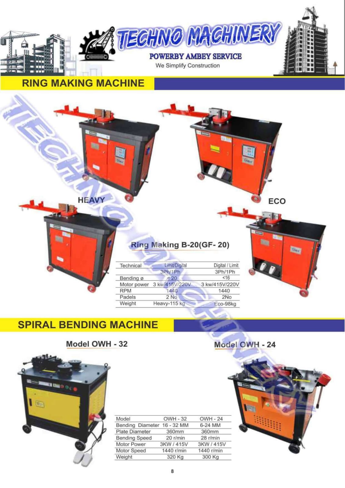 Spiral Bending Machine OWH-32 — image 1